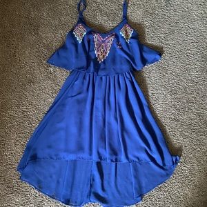 Navy Blue Summer Dress